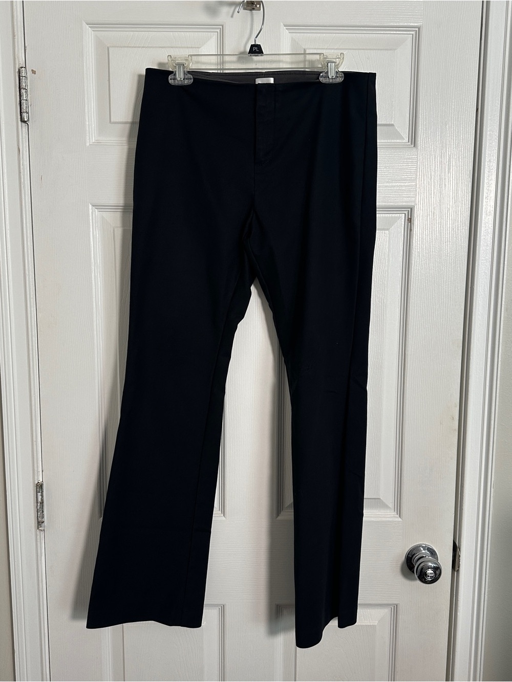 ecru Women's Black flare-Leg Dress Trousers
